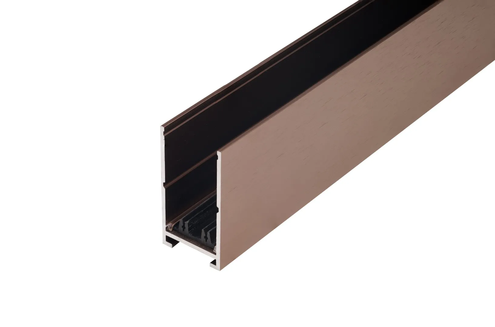 BETA TRACK MAGNETIC57 230V 1m ANODISED CHOCOLATE